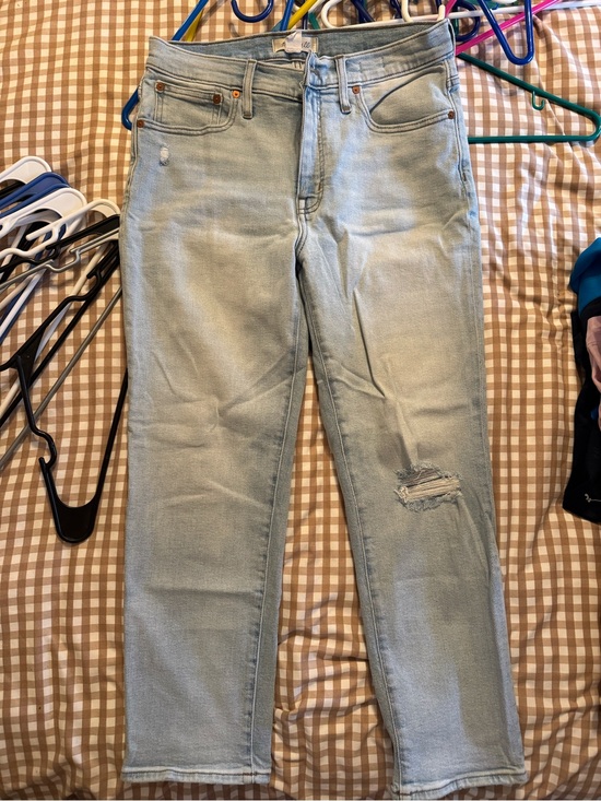 Madewell Denim - Madewell Light Blue Straight-Leg women’s jeans